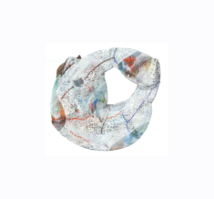 "Relief 2301g" Huile sur céramique (22x21x4) 2023