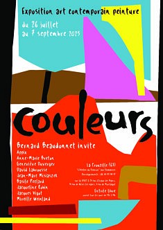 Pour la dixième année, l'Atelier du Charron accueille dix artistes autour du thème de la couleur en utilisant divers médium : l'huile ,l'acrylique, l'aquarelle, le pastel, l'encre, le collage, la photographie, les végétaux.
