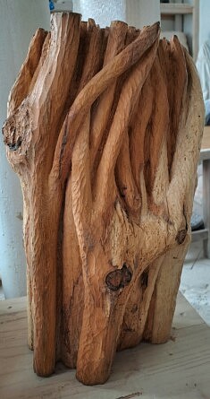 « le souffle de la forêt » – If – h: 46 cm circonf. 70 cm
