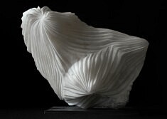« Méduses » – Albâtre – 30 x 38 x 22 cm