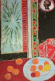 Picasso colle Matisse, collage, 42x32cm, 2024