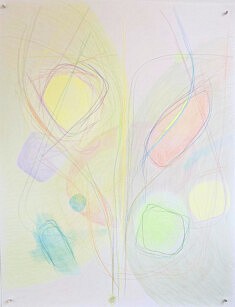Danse des Bonbons, Crayon couleur, format A2