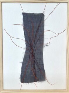 sans titre, objet textile, format 30cmx40cm