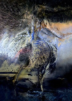 "Métamorphose" 50x70 Papier Hanemühle 310 Grs