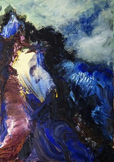 Sans titre - 2022 - huile sur toile - 37x24cm