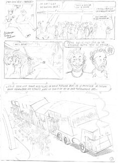 El Grand Viaje al Este - Planche 2 du storyboard