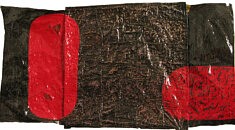 Nuage rouge, 60 x 110