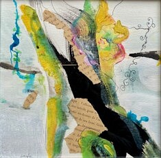 Arbre à lectures  mixte sur papier 20x20 (02 2025)