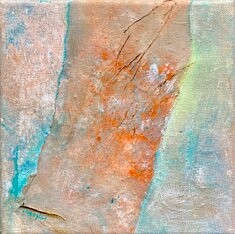 Idée Perdue Acrylique sur toile 20x20 (2025) 