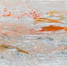 Sur la Plage Acrylique sur toile 20x20 (2025) 