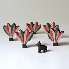 Renard et fleurs - Suyu
