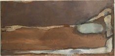 Synonyme ocre rouge (2020) _  huile sur toile _ 80/40
