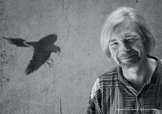 PORTRAIT DE FONTAINE DE LA MARE avec un oiseau de Nemo, par Hélène Epaud PORTRAIT DE FONTAINE DE LA MARE avec un oiseau de Nemo, par Hélène Epaud