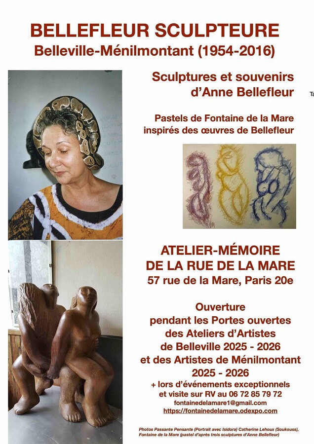 FONTAINE DE LA MARE, Atelier-Mémoire