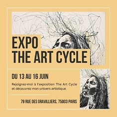 Exposition collective à la Galerie The Art Cycle du 13 au 16 juin 2024