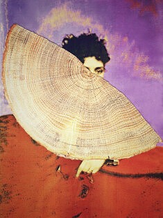 Mémoire des autres - Arborer l'éclipse (photo peinte)