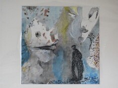 interprétation de nuages 20 x 20 cm