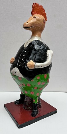 " Firmin le crétu ", terre cuite