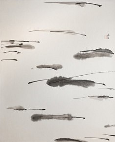 Calligraphie - 2017 - Encre de chine - 100 x 70 cm