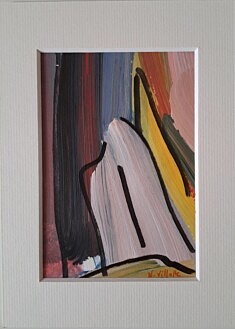 Acrylique sur papier 9x14
