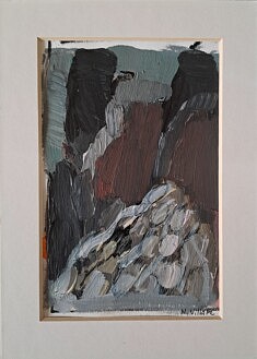 Acrylique sur papier 9x14