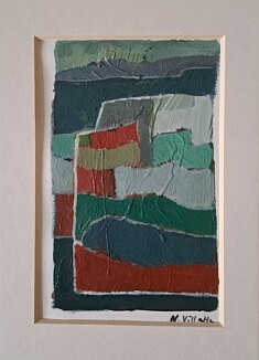Acrylique sur papier 9x14