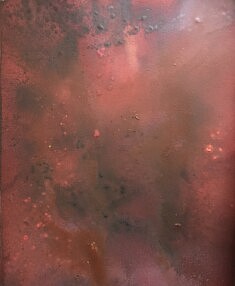 Red Rum - Acrylique sur papier - 30x40cm