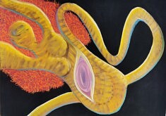 "La Vouivre Isidora n°2", Série "Anne Bellefleur. Résonance" 70x50