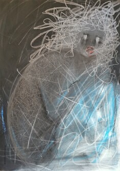 Série "Portraits de femmes. Portrait de vie 2" Graphite, Carrés Conté, Pastels secs sur papier Clairfontaine Paastelmat 65x50. Série "Portraits de femmes. Portrait de vie 2" Graphite, Carrés Conté, Pastels secs sur papier Clairfontaine Paastelmat 65x50.