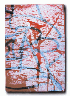 Rouge 1- impression sur toile, 30 x 45 cm