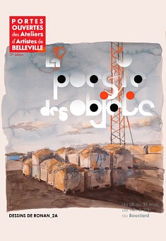 LA POESIE DES OBJETS
Journée portes ouvertes des ateliers de Belleville
