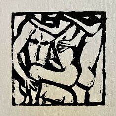 Désir II - Linogravure (8x8cm) Désir II - Linogravure (8x8cm)