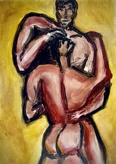 Cielo de verano - Huile sur toile (30x50 cm) Cielo de verano - Huile sur toile (30x50 cm)