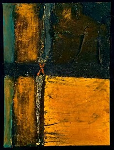 Amazonia - Acrylique et pigments naturels de Guyane (100x80 cm) Amazonia - Acrylique et pigments naturels de Guyane (100x80 cm)