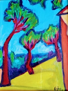 Mallorca 2 - Acrylique sur toile (15x20 cm) Mallorca 2 - Acrylique sur toile (15x20 cm)