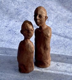 terre cuite patinée 