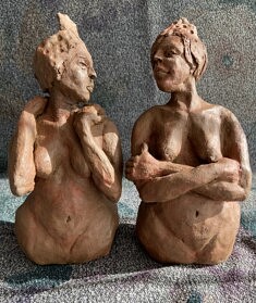 terre cuite patinée