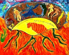 8. J'éteindrai tous les réverbères (avec extraits de poèmes de Tristan Vodak)_TildaLovi2025_AcryliquesEncredeChineAquarellesSurToile_61x50