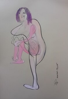 2025 modèle vivant