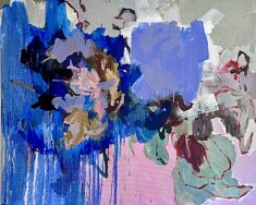 We Loved the Earth, but Could Not Stay (acrylique et huile sur toile, 80 x 120 cm) - 2026