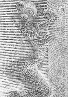 Store, dessin au graphite sur papier Arches, 36 x 51 cm, 2026