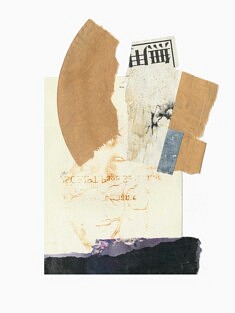 "CLG25_g2" , collage sur papier - 30 x 40 cm